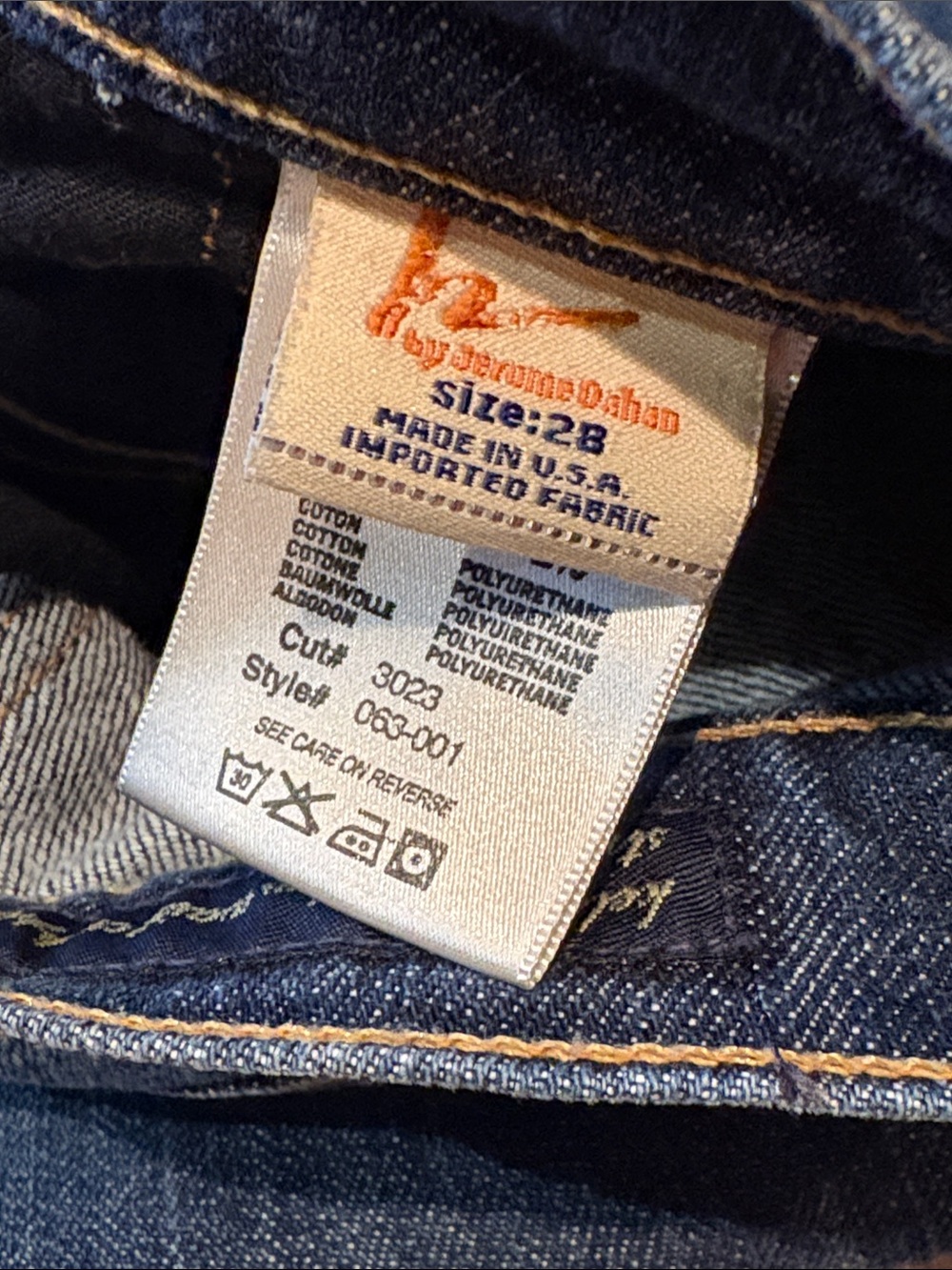 Citizens Of Humanity #63 Kelly Stretch Cropped Low waist Blue Ankle Jeans NWOTS - Picture 4 of 7